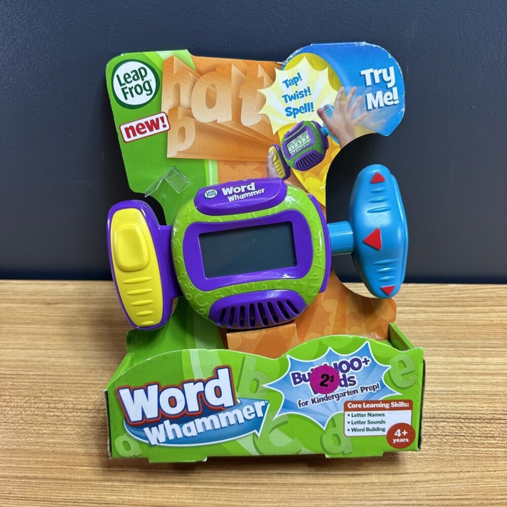 NEW 2015 Leapfrog Word Whammer Handheld Electronic Interactive Learning‎ Toy